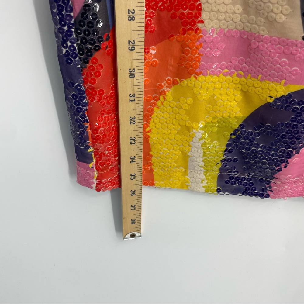 Trina Turk Multicolor Sequin Mini Dress - Picture 5 of 9